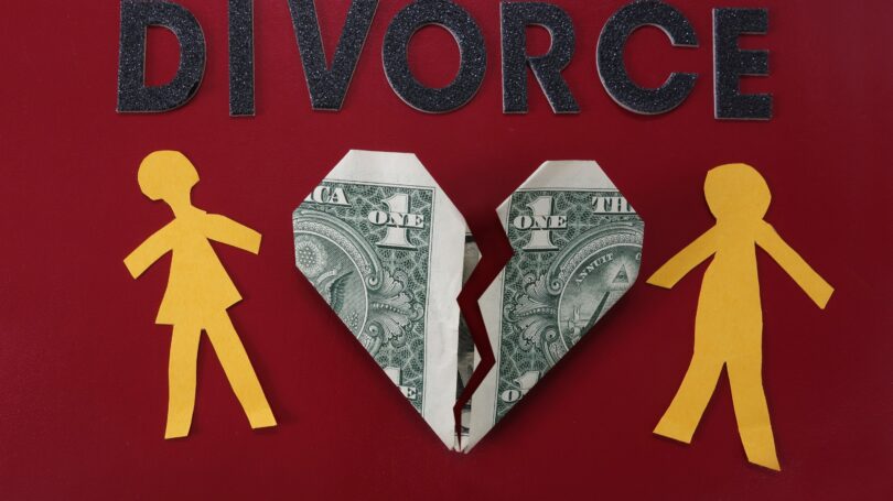 Divorce Ripping Heart Cash In Half